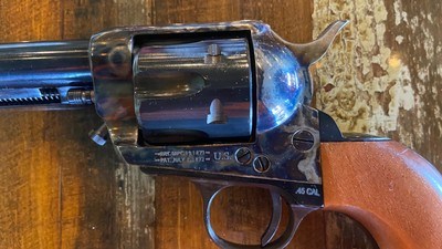 ***Calling All Cowboys/Cowgirls This IS Your Set!! ***Rifle, Revolver & Knife Set ***Winchester Rifle, Cimarron .45 Revolver & Marbles Knife***** - Image 19 of 22