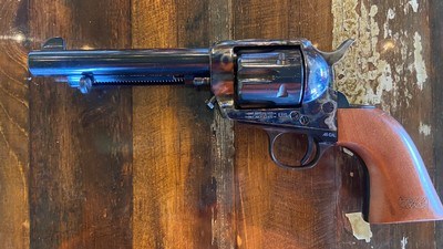 ***Calling All Cowboys/Cowgirls This IS Your Set!! ***Rifle, Revolver & Knife Set ***Winchester Rifle, Cimarron .45 Revolver & Marbles Knife***** - Image 17 of 22