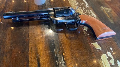 ***Calling All Cowboys/Cowgirls This IS Your Set!! ***Rifle, Revolver & Knife Set ***Winchester Rifle, Cimarron .45 Revolver & Marbles Knife***** - Image 18 of 22