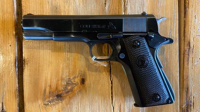 ****Post-War COLT GOVERNMENT 1911 Series 70***MADE IN 1964 **** in .38 Super Semi-Auto w/Colt MK IV-Series 70 Match Barrel***** - Image 13 of 19