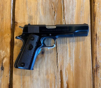 ****Post-War COLT GOVERNMENT 1911 Series 70***MADE IN 1964 **** in .38 Super Semi-Auto w/Colt MK IV-Series 70 Match Barrel***** - Image 1 of 19