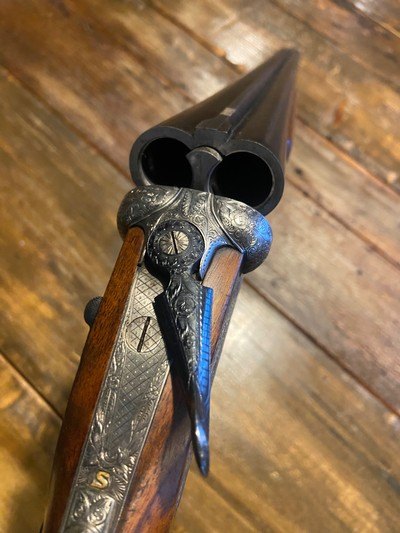 Aya-Aguirre & Aranzabal of Spain Spanish SxS Shotgun Chambered in 12 Gauge - Image 8 of 17