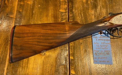 Aya-Aguirre & Aranzabal of Spain Spanish SxS Shotgun Chambered in 12 Gauge - Image 2 of 17
