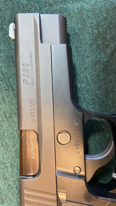 SIGARMS / SIG SAUER P226 West German Made 9mm Pistol - Image 8 of 13