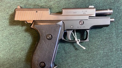 ***SIG SAUER P6 West German Made 9mm Semi-Auto Pistol*** - Image 9 of 13