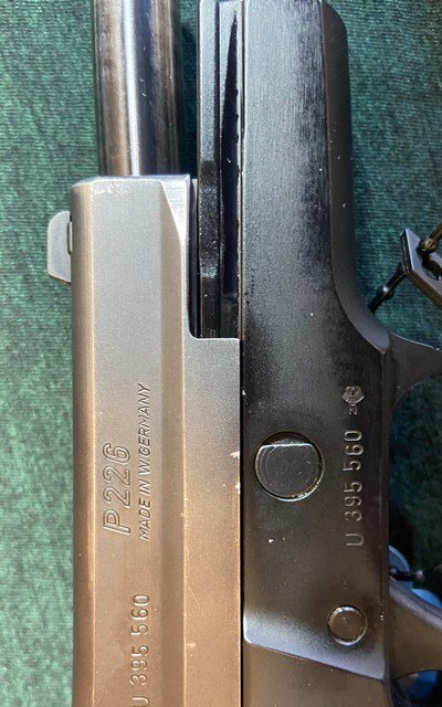 ***SIG ARMS / SIG SAUER P226 Semi-Automatic 9MM West German Made Pistol **** - Image 8 of 12