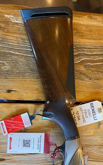 BENELLI UPLAND PERFORMANCE SHOP!!!!!!!!! BENELLI 828U FIELD SHOTGUN LEFT HAND 12 GAUGE - Image 2 of 17