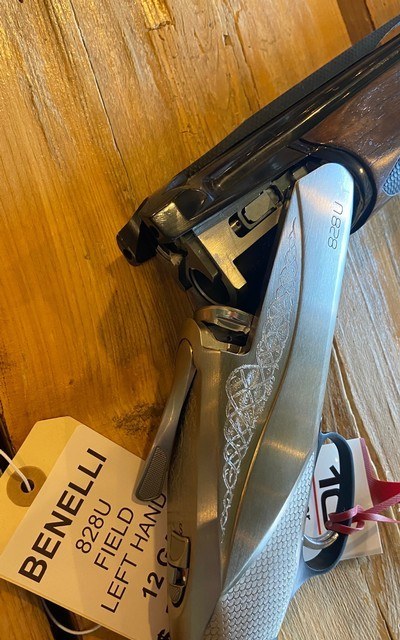 BENELLI UPLAND PERFORMANCE SHOP!!!!!!!!! BENELLI 828U FIELD SHOTGUN LEFT HAND 12 GAUGE - Image 9 of 17