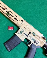 Heckler & Koch MR 556a1, 75th Anniversary, Tropentarn Camo, 5.56 NATO - Image 4 of 7