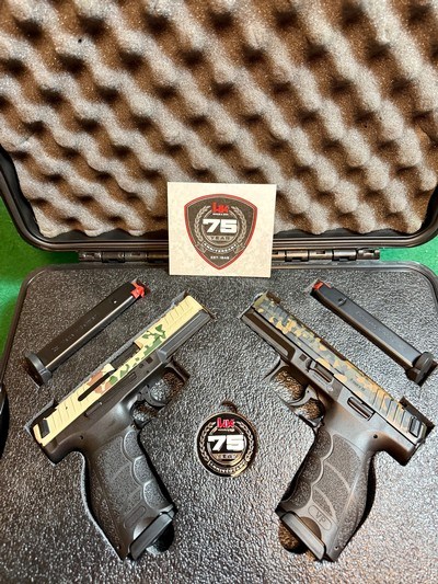 Heckler & Koch Vp9 75th Anniversary Edition pistol set, 9mm