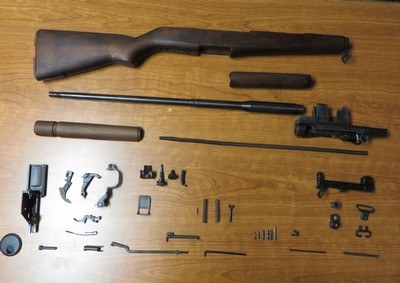 Great M1 Garand Rifle Kit with NM Barrel, Springfield Armory Receiver, Stock, lots of parts in .308 WIN - Image 1 of 15