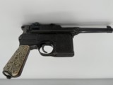 Mauser C96 “Bolo” – Factory Engraved – Factory Mint – Original Ivory Grips – All Matching – Presentation Grade – $24,000 - 3 of 15