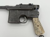 Mauser C96 “Bolo” – Factory Engraved – Factory Mint – Original Ivory Grips – All Matching – Presentation Grade – $24,000 - 5 of 15
