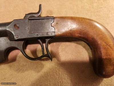 Elgin Patent Cutless Pistol.36 Caliber Made by Morrill Mossman and Blair 1836-1838 - Image 4 of 15