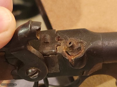 Elgin Patent Cutless Pistol.36 Caliber Made by Morrill Mossman and Blair 1836-1838 - Image 13 of 15