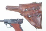 Attractive Swiss Bern M1929 Luger Red Grip Military, I-300 - 12 of 16