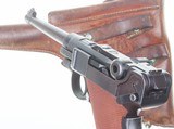 Attractive Swiss Bern M1929 Luger Red Grip Military, I-300 - 7 of 16