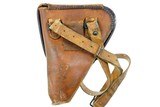 Japanese, Type 14 Nambu, Late War, Rubberized Holster, Strap, X-280 - 2 of 7