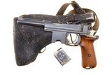 Bergmann 1910-21, Danish Military, Wood Grips, Holster, 5920, PCA-135 - 1 of 16