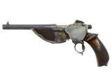Bittner Repeating 1896 Pistol, Beautiful, #2520.97, ANTIQUE, O-101 - 4 of 12