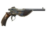 Bittner Repeating 1896 Pistol, Beautiful, #2520.97, ANTIQUE, O-101 - 1 of 12