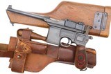 Beautiful Mauser C96 Red 9 Prussian Eagle Rig, 54772, PCA-193 - 18 of 22