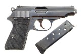 Walther, PP, German, Early Production, Commercial, 754867, I-1077 - 2 of 10