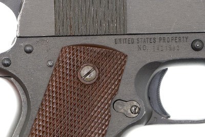 Remington Rand Pistol, M1911A1, U.S. Army, 1417983, FB01417 - Image 11 of 12