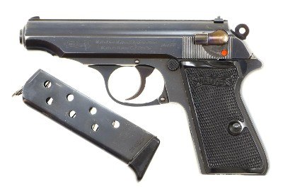 Walther, PP, German, Early Production, Commercial, 754867, I 1077