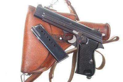 SIG, P49, Matte Finish, 3rd Variation, Holster, A184225, I 752