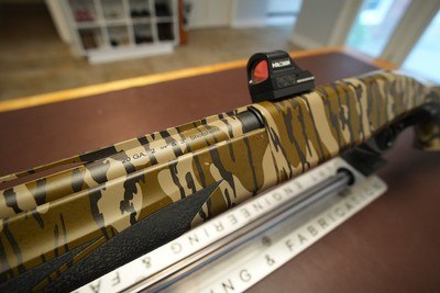 Weatherby Element in Bottomlands Camo 20ga with extras. - Image 7 of 12