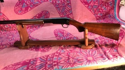 WINCHESTER MODEL 61 WITH ROUTLEDGE SHOT BARREL