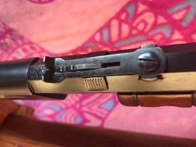 Remington Model 12C (#3) pre-war .22 caliber S-L-LR Rifle - Image 8 of 15