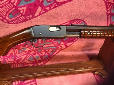 Remington Model 12C (#3) pre-war .22 caliber S-L-LR Rifle - Image 5 of 15