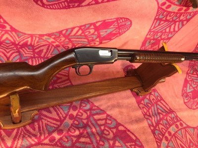 Winchester model 61 with Routledge shot barrel - Image 1 of 15