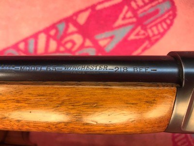 Winchester Model 65 Standard Grade 218 Bee - Image 9 of 15