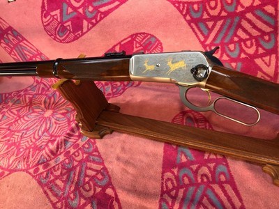 Browning Model 1886 High Grade Saddle Ring Carbine in 45-70 Govt. Caliber - Image 1 of 15