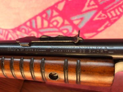 Winchester Model 62A - 22 short gallery rifle as new - Image 9 of 15