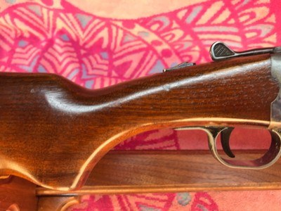 Savage model 219B single shot 22 Hornet - Image 3 of 15