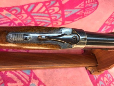 Savage model 219B single shot 22 Hornet - Image 7 of 15