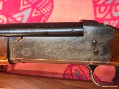 Savage model 219B single shot 22 Hornet - Image 13 of 15