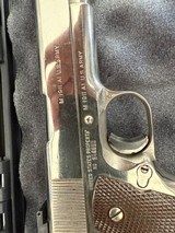 1943 Ithaca M1911A1 double stamped Silver U.S. Army .45 Cal w/History - 4 of 6
