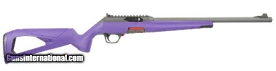 Winchester Wildcat SR .22 LR (Purple/Gray), Threaded Barrel