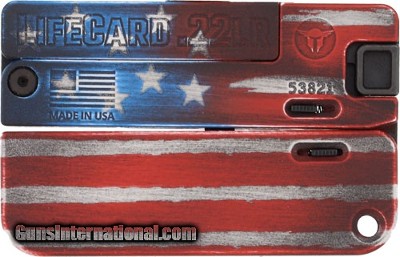 Trailblazer LifeCard .22 LR USA Flag