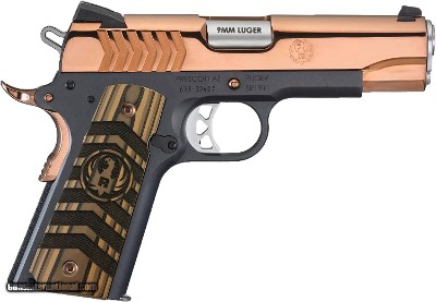 Ruger SR1911 9MM LUGER PISTOL 4.25 B 9mm Semi-Auto 4.25