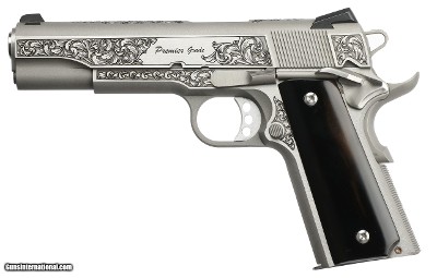 Springfield 1911 Garrison .45 ACP, Stainless, Engraved