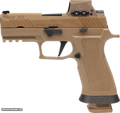 Sig M18X RX 9mm, 21rd, NS Coyote