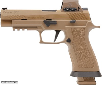 Sig M17X RX 9mm, 21rd, Night Sights, Coyote