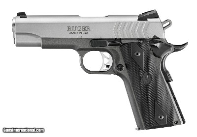 Ruger SR1911 9MM LUGER PISTOL 4.25 B 9mm SA 4.25