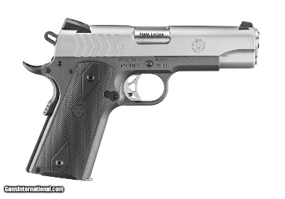 Ruger SR1911 9MM LUGER PISTOL 4.25 B 9mm SA 4.25